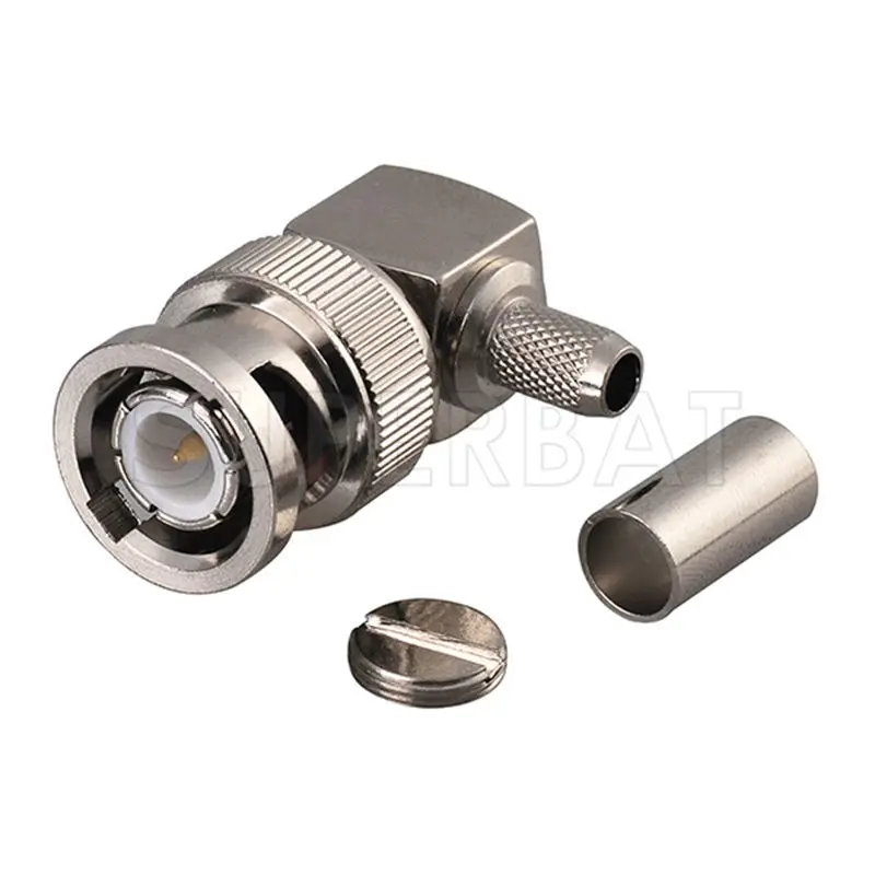 10 шт. прямоугольный разъем BNC Superbat для кабеля RG58 RG142 LMR195|connector rj|angle typesconnector gps |