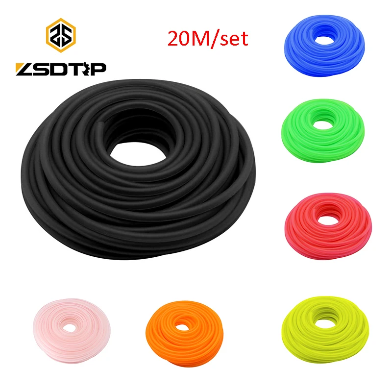 ZSDTRP 20 м/рулон 5*8 мм топливный фильтр для мотоцикла мотоцикл Грязь велосипед яма