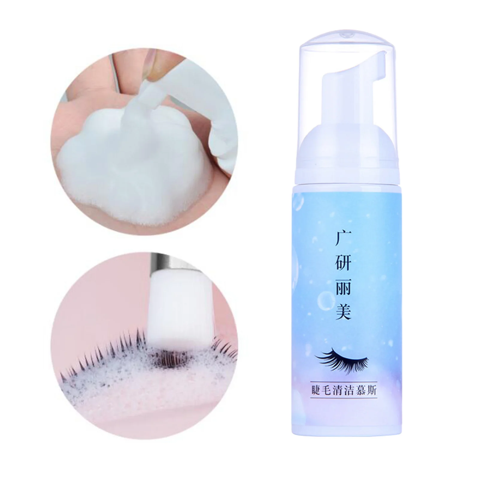 Eyelash Extension Shampoo Foam Cleanser Nourishing Formula for Home use | Красота и здоровье