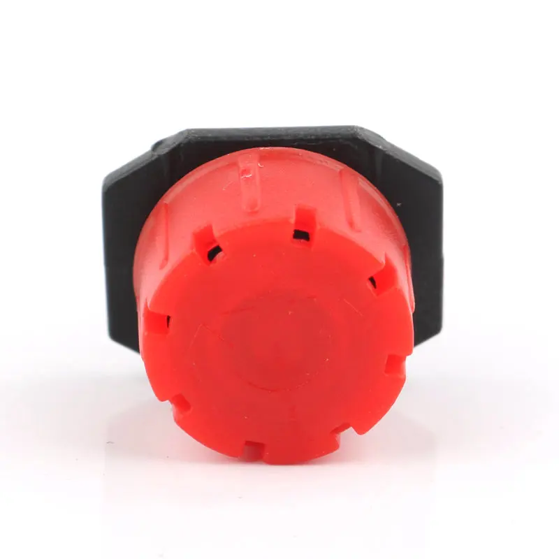 20pcs Adjustable 8 Holes Scattering Spray Red Nozzle Garden Irrigation Accessories Misting Micro Flow Dripper Drip | Дом и сад