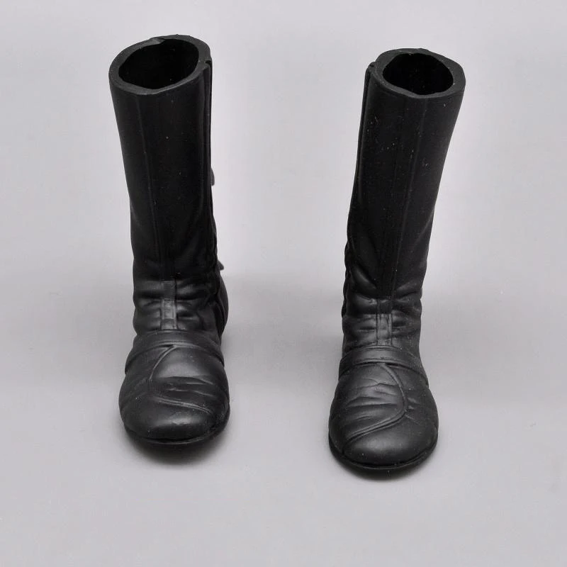 

1/6 Scale Black Color Black Leather Color Of Boots Shoes Light Armar Of 12 Inch Doll Action Figures Collection In Stock
