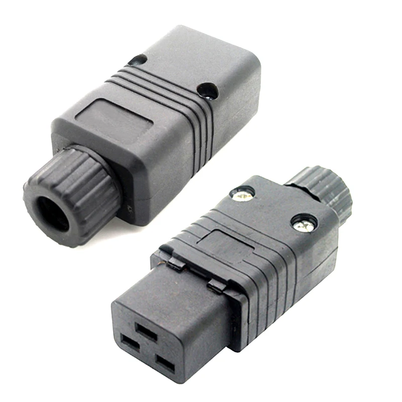 16A 250 В CE медь IEC320 C19 C20 женский мужской профессиональный адаптор мощность цепочка