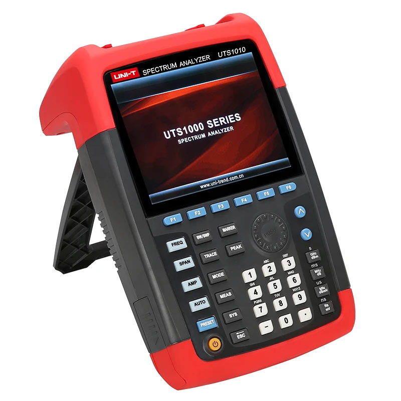 Ручной анализатор спектра UNI-T UTS1010 диапазон 9 кГц-2 ГГц разрешение 1 Гц |