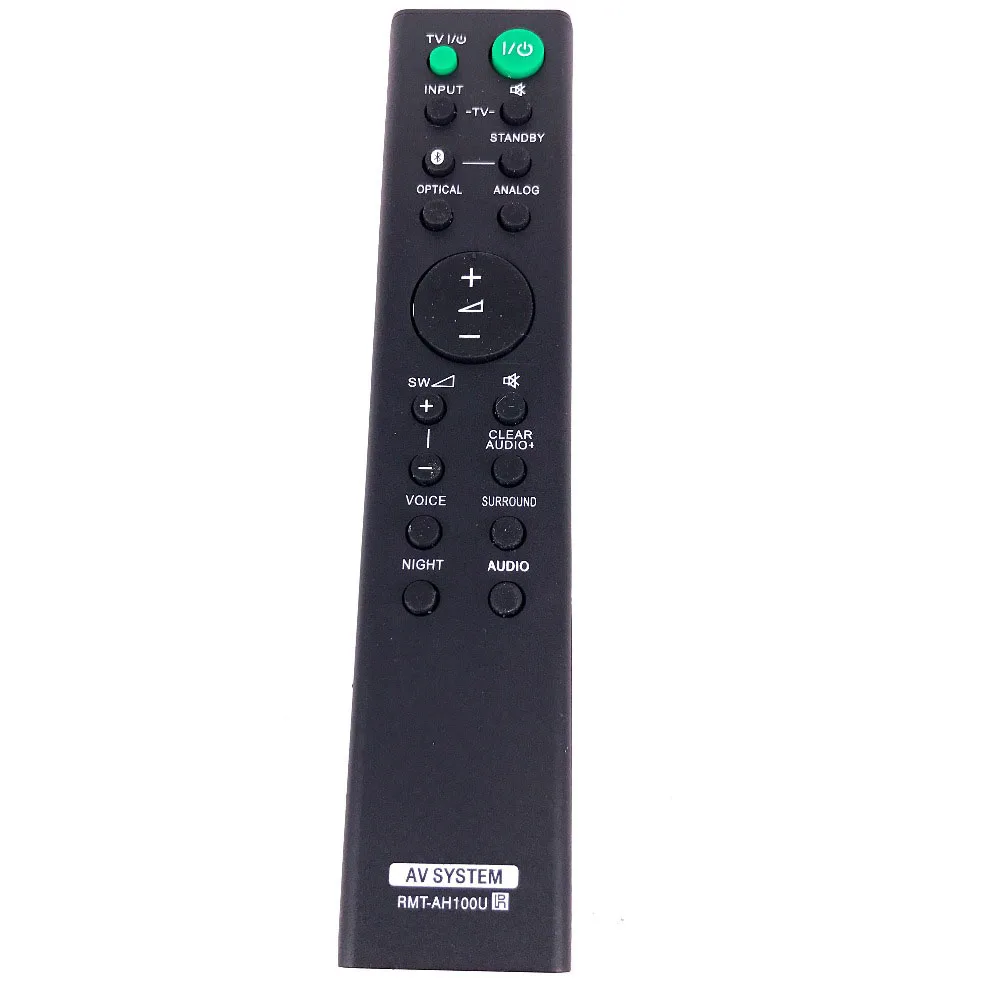 Новый RMT AH100U для SONY Звуковая Панель с Bluetooth бар Динамик HT CT180 SA WCT180 fernbedienung|Пульты