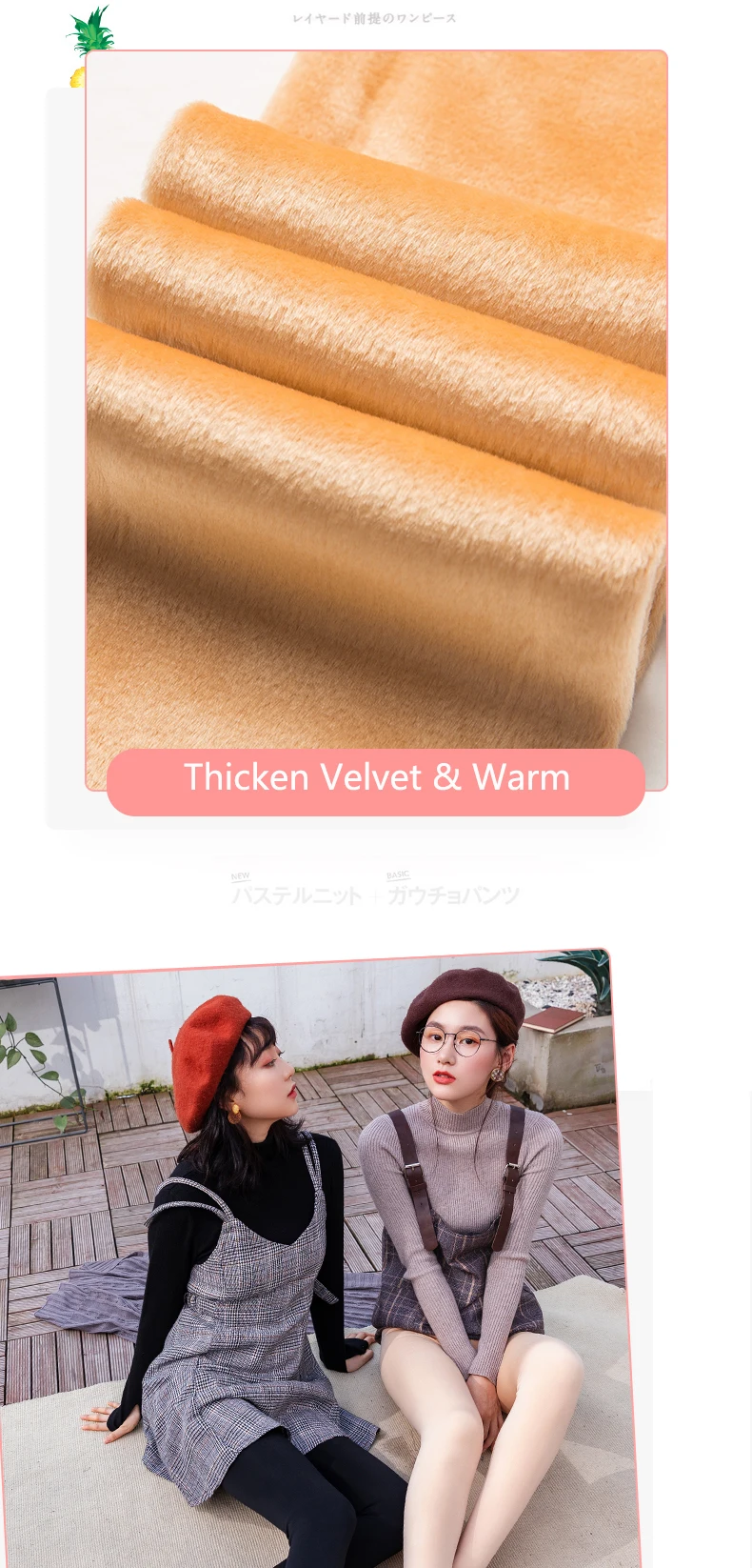 LANGSHA Winter Warm Leggings Women Casual Thicken Velvet Warm Good Elastic Slimming Seamless Leggings Solid Women's Warm Pants