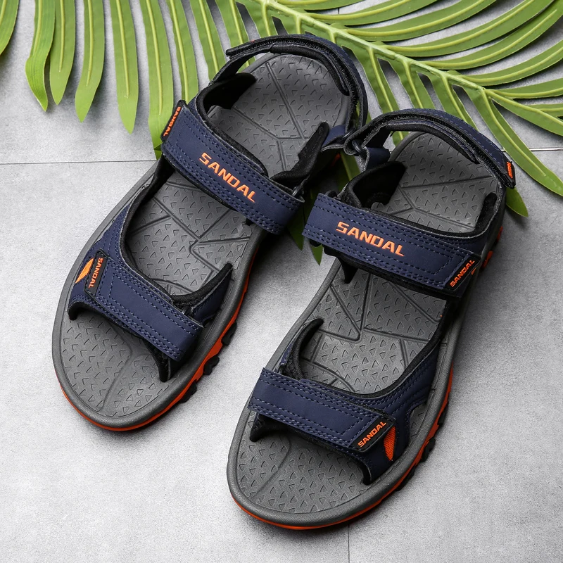 

Sandals Men Sandal Men Shoes Sandles For Mens Sandals Summer Big Samool Beach Plage Sandales Leather Sandalias Homens
