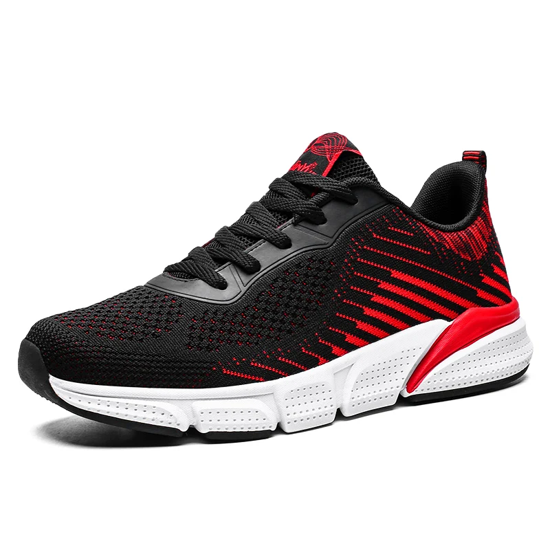 Красный Zapatillas hombre Deportiva теннисные туфли для мужчин Tenis Бланкос мужские кроссовки высокие кроссовки дизайнеры спортивная обувь - Цвет: Красный
