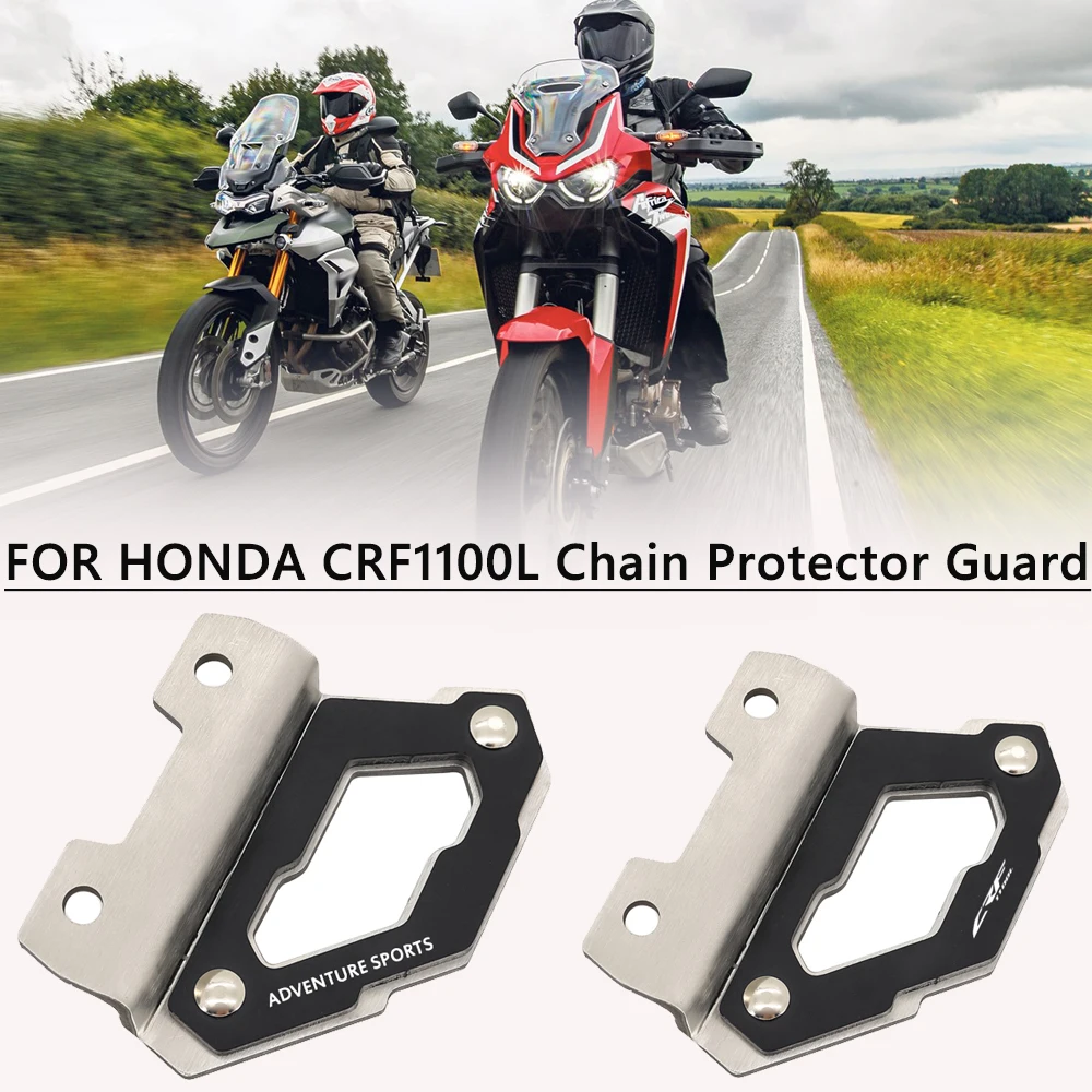 

Motorcycle Adventure Chain Guide Pulley Chains Stabilizer Chain Protector Guard Cover For HONDA CRF1100L Africa Twin CRF 1100L