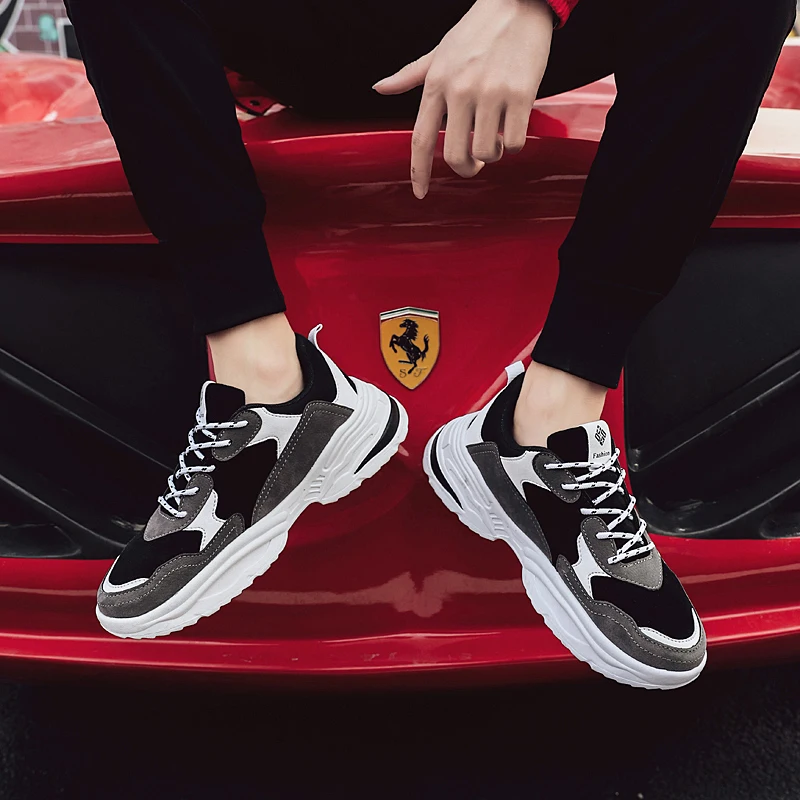 Мужская повседневная обувь Легкие мужские удобные кроссовки из сетчатого