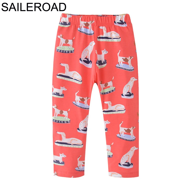 SAILEROAD/осенние леггинсы для детей возрастом от 2 до 7 лет детские штаны для маленьких девочек леггинсы с цветочным принтом для малышей, детские леггинсы для девочек в возрасте от 2 до 7 лет