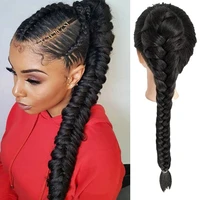 xuanguang synthetic hair braid fishtail fishbone drawstring ponytail clip in hair extension women daily wear 4 colours available