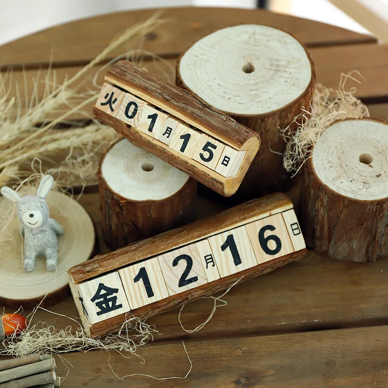 2019 горячая Распродажа японский Настольный календарь Zakka Ручные украшения сделай