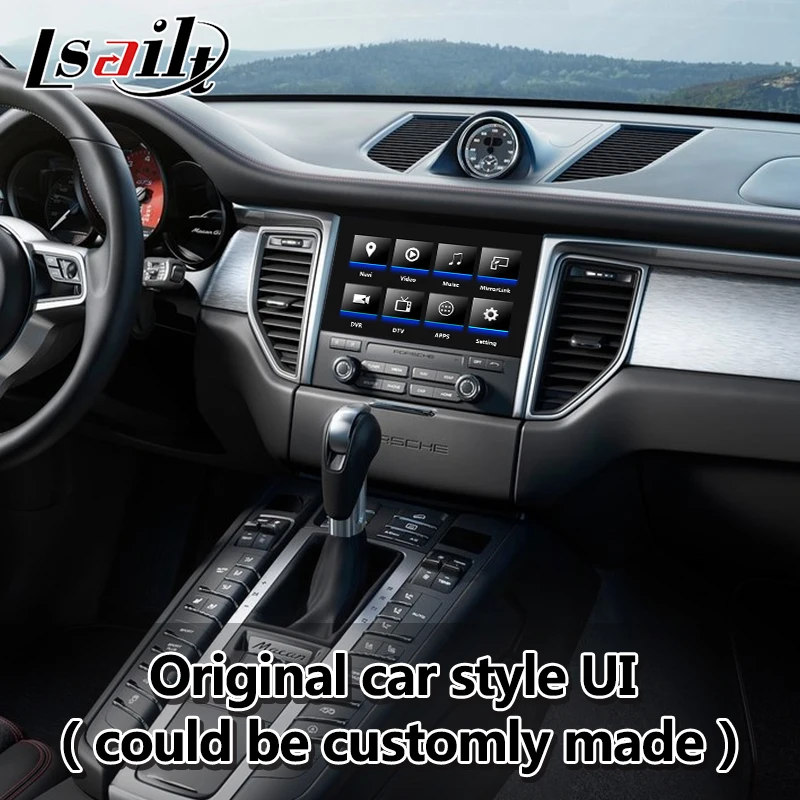 Интерфейсная коробка для Android / carplay Porsche Macan PCM 4 0 2016-2017 интерфейсная видео