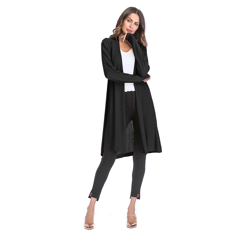 

Hollow Out Autumn Women Cardigan Long Sleeve Casual Open Stitch Coats Knitting Female Clothing Outwear Elegant Streetwear 2020