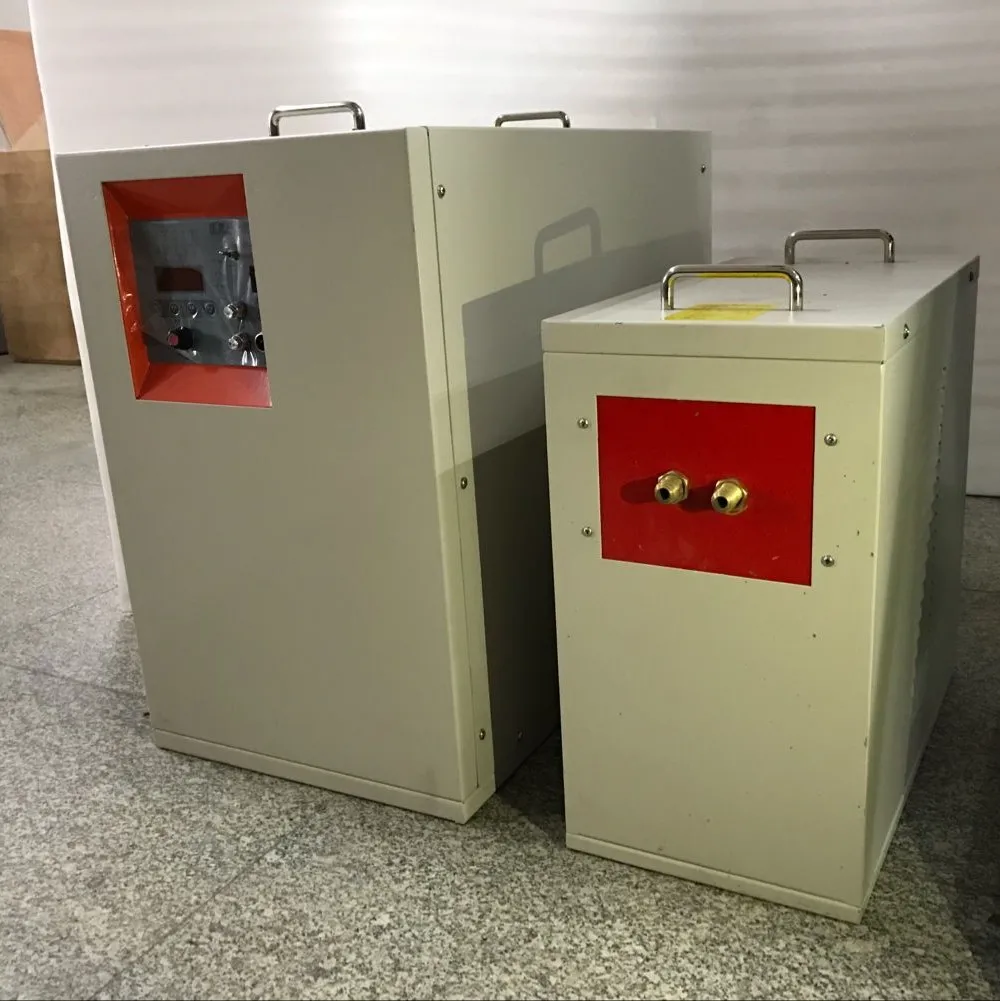 Индукционная печь для плавления чугуна средней частоты 45 кВт Для закалки и