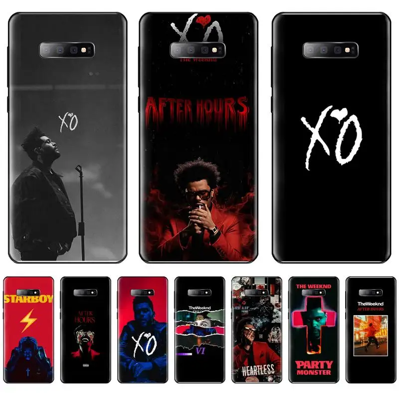 Чехол для телефона Weeknd xo Samsung galaxy S 7 8 9 10 20 edge A 6 30 50 51 70 note plus|Бамперы| |