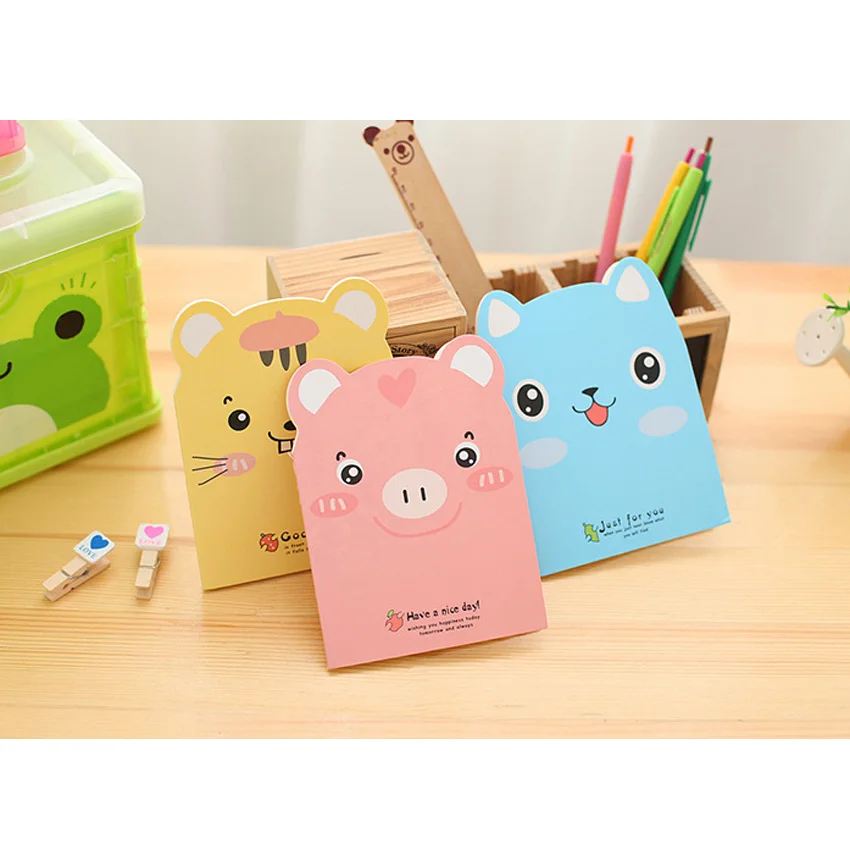 Блокнот для письма с изображением странной свиньи 20 шт./лот цветной Классическая