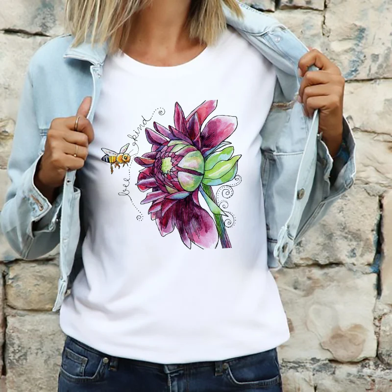 

Women Shirts Harajuku Street Style Vintage Clothes Kawaii Punk Women Tee Sportswear White Short Sleeve 90S Ladies Ropa Mujer