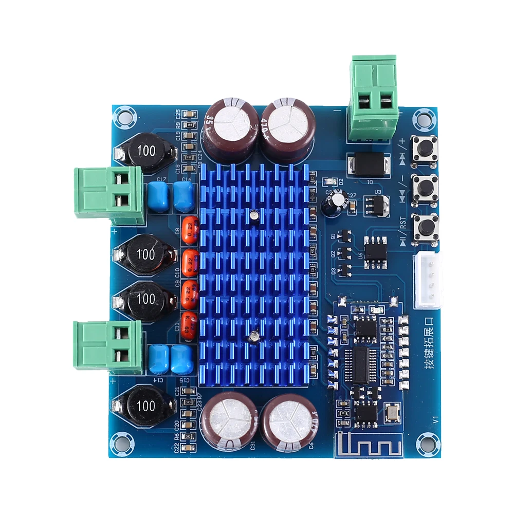TPA3116D2 Bluetooth цифровая плата усилителя мощности BLE5.0 50 Вт стерео беспроводной