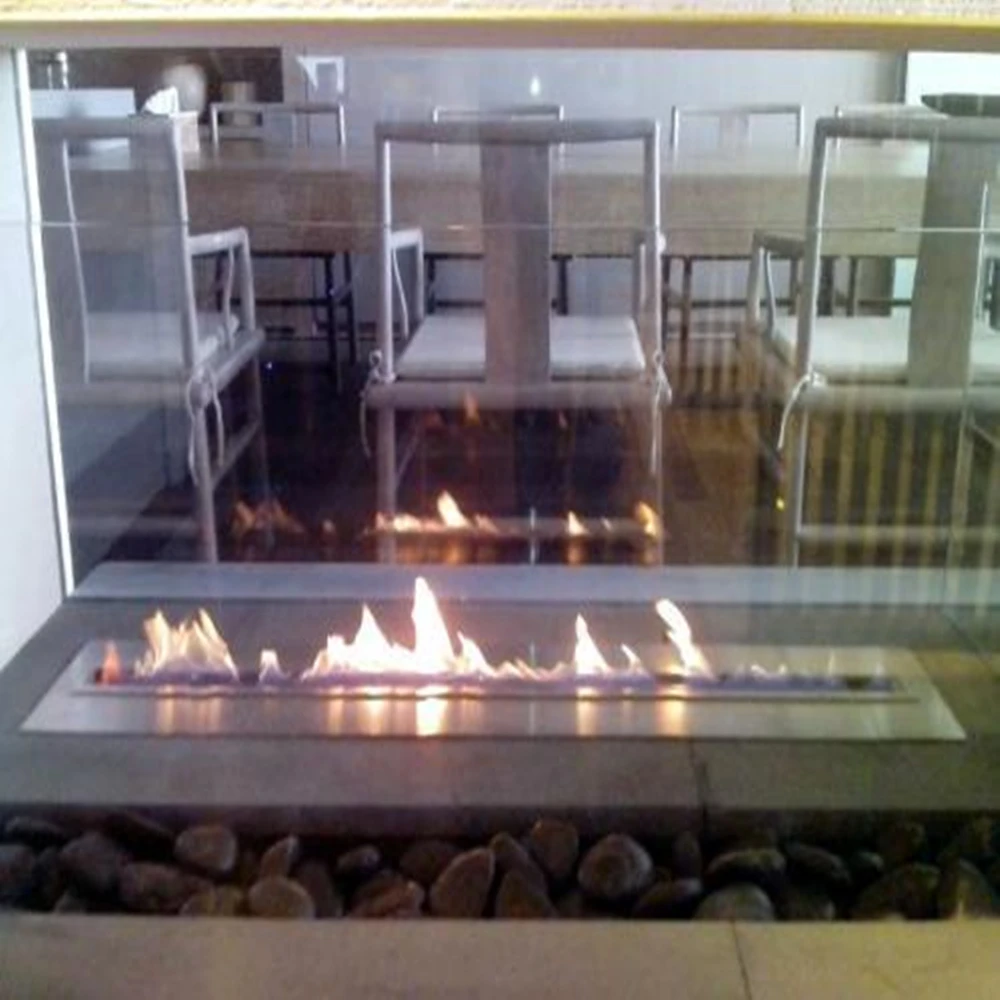 60 Inch Morden Chimeneas Burner Kamin Stove Electric Fireplace Bio Ethanol Wifi