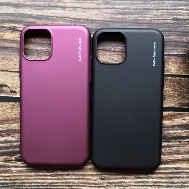Тонкий и легкий шлифовальный пластиковый чехол для Apple IPhone 11 Pro Max Встроенная