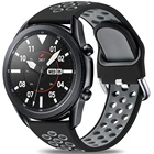 Дышащий спортивный ремешок для Samsung Galaxy Watch 3 45 ммGalaxy Watch 46 ммSamsung Gear S3 Frontier, быстросъемный ремешок для часов