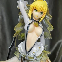 anime action figure info msg original fate extra ccc nero claudius bride 17 complete figure statue adult hentai model toys
