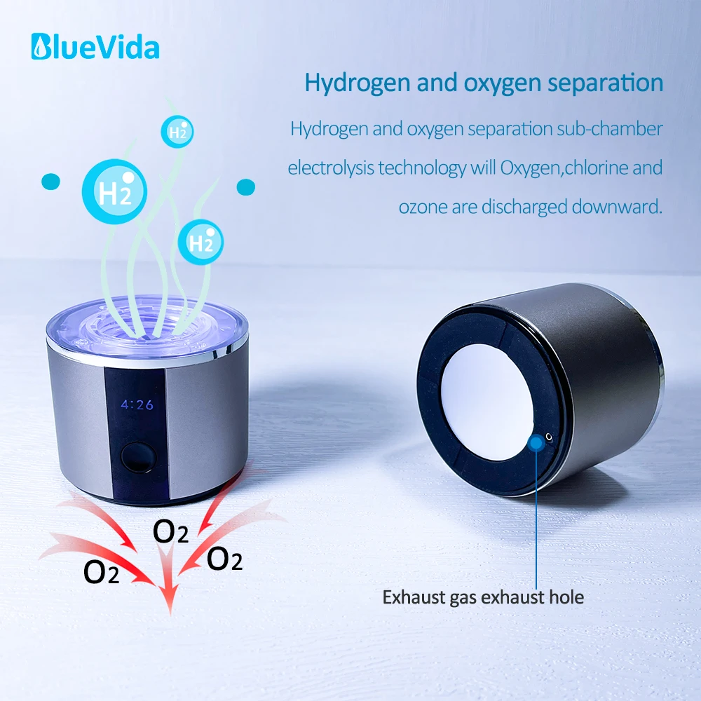 Bluevida Max 5000ppb отрицательный ORP DuPont генератор водородной воды для ингаляторов с