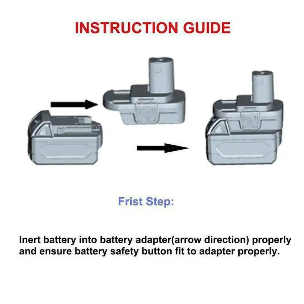 Батарея адаптер 20 до 18В преобразования Li Ion Зарядное устройство инструмент для