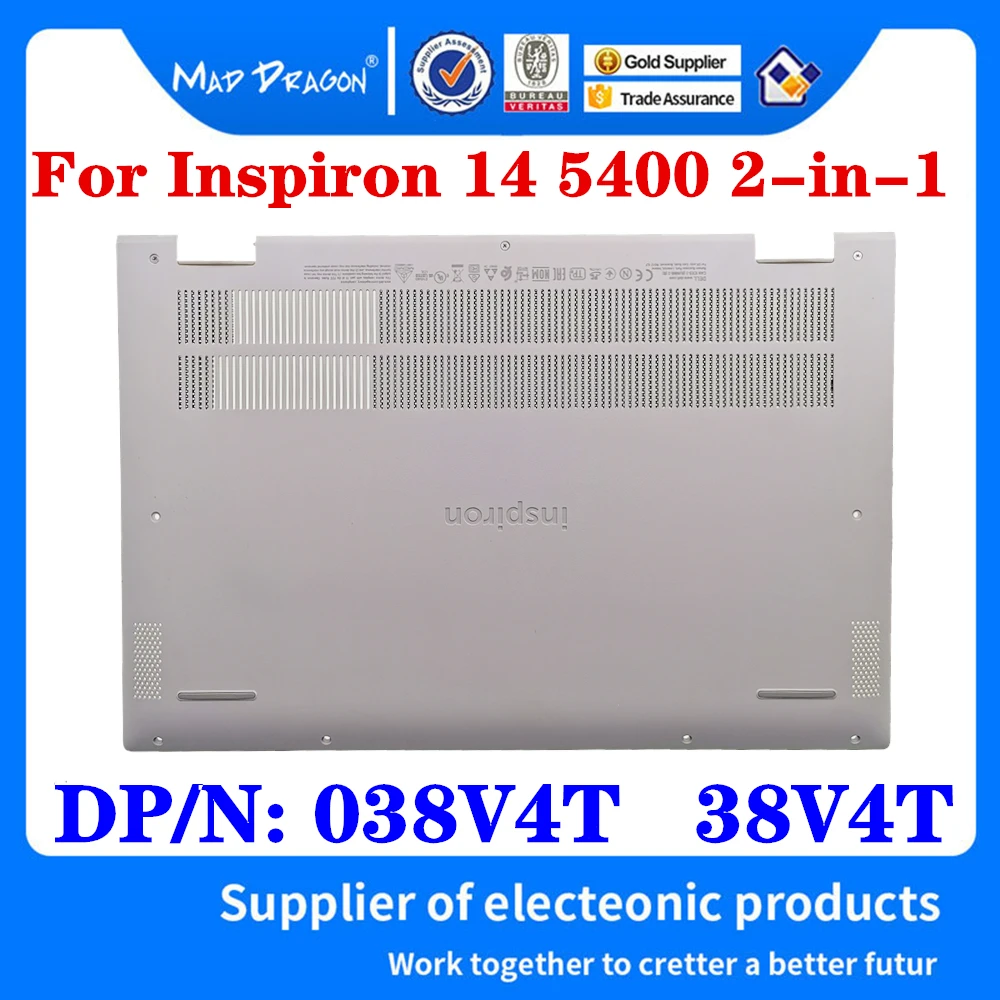 Новая Оригинальная панель доступа 038V4T 38V4T для ноутбука Dell Inspiron 14 5400 2 в 1 нижняя