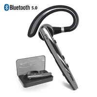 newest bluetooth 5 0 earphones wireless headphones handsfree earpiece noise reduction headset with mic for all smart phones