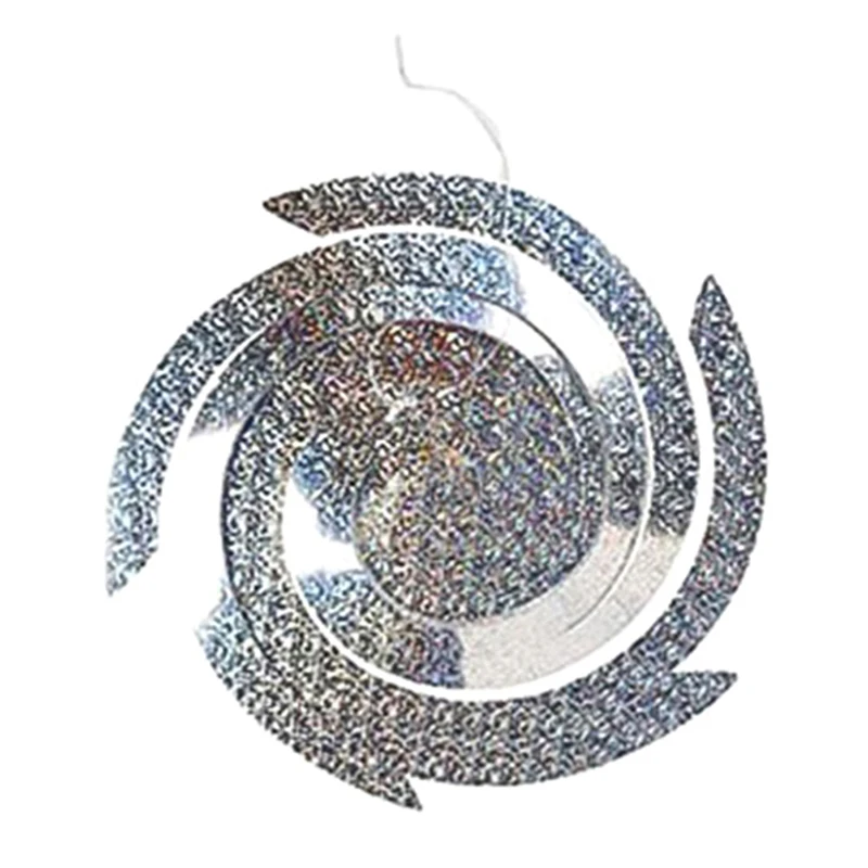 

Bird Repellent Spiral Reflectors Hanging Reflective Bird Deterrent Device