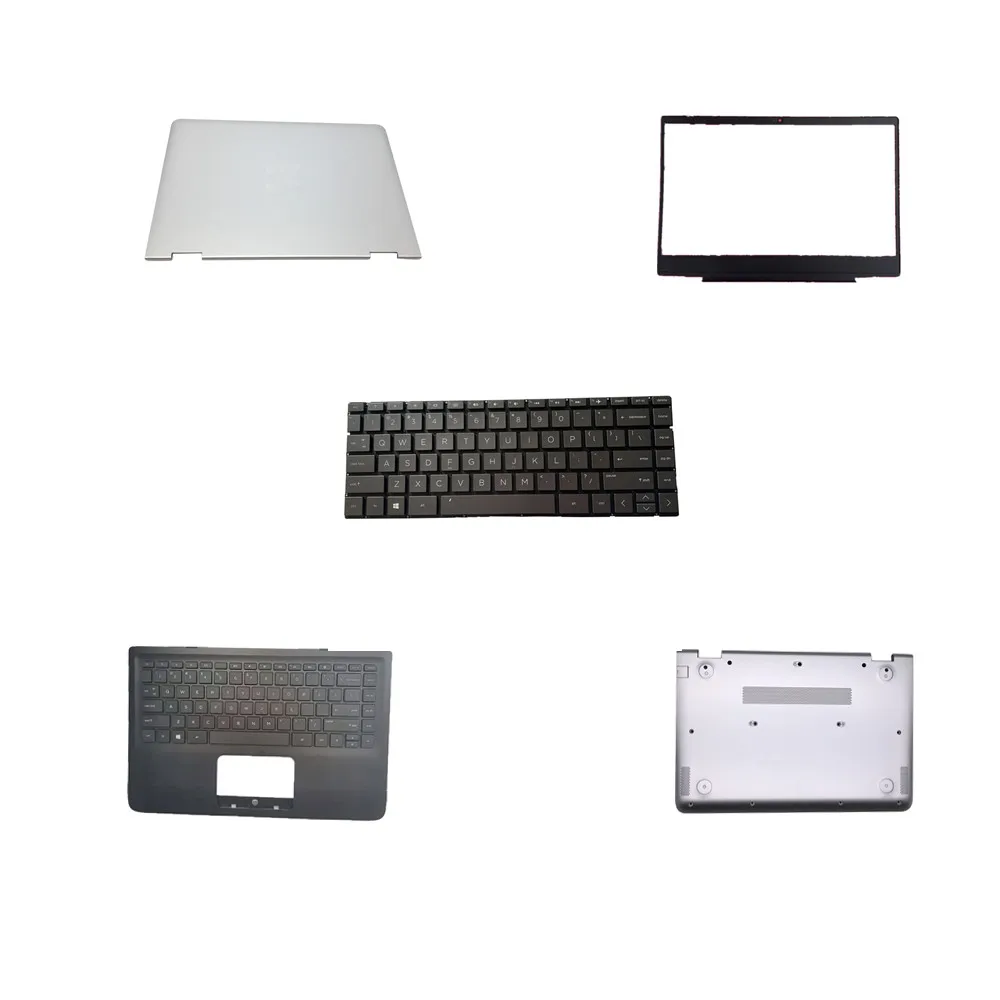 Верхняя крышка клавиатуры ноутбука верхняя задняя ЖК-экрана нижняя корпуса для HP