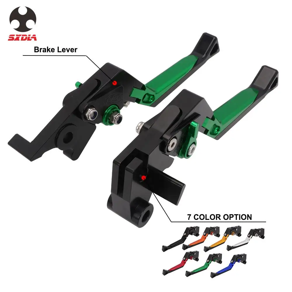 

Motorcycle CNC Pivot Brake Clutch Levers For KAWASAKI Ninja 125 250R 300R 400 Z125 Z300 Z250SL Z 125 300