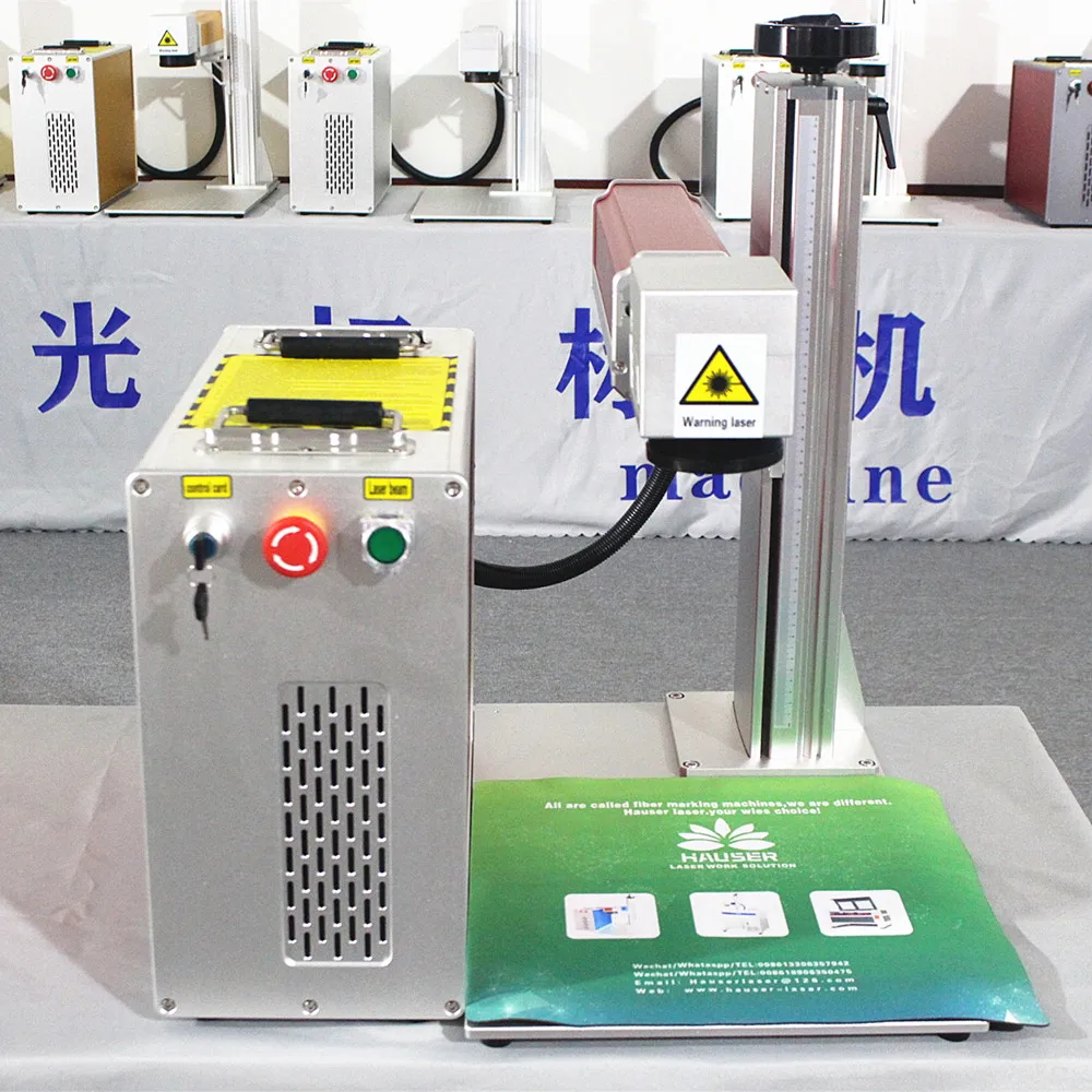 2020 new 30W fiber laser marking machine Rex metal engraving Russian local delivery price is reasonable | Инструменты