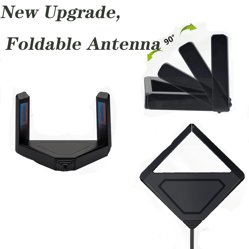 

120 см двухдиапазонный 6DBI SMA всенаправленный внешний антенный кабель для AX200 AX210 PCIE Настольный Wi-Fi адаптер беспроводной маршрутизатор AP