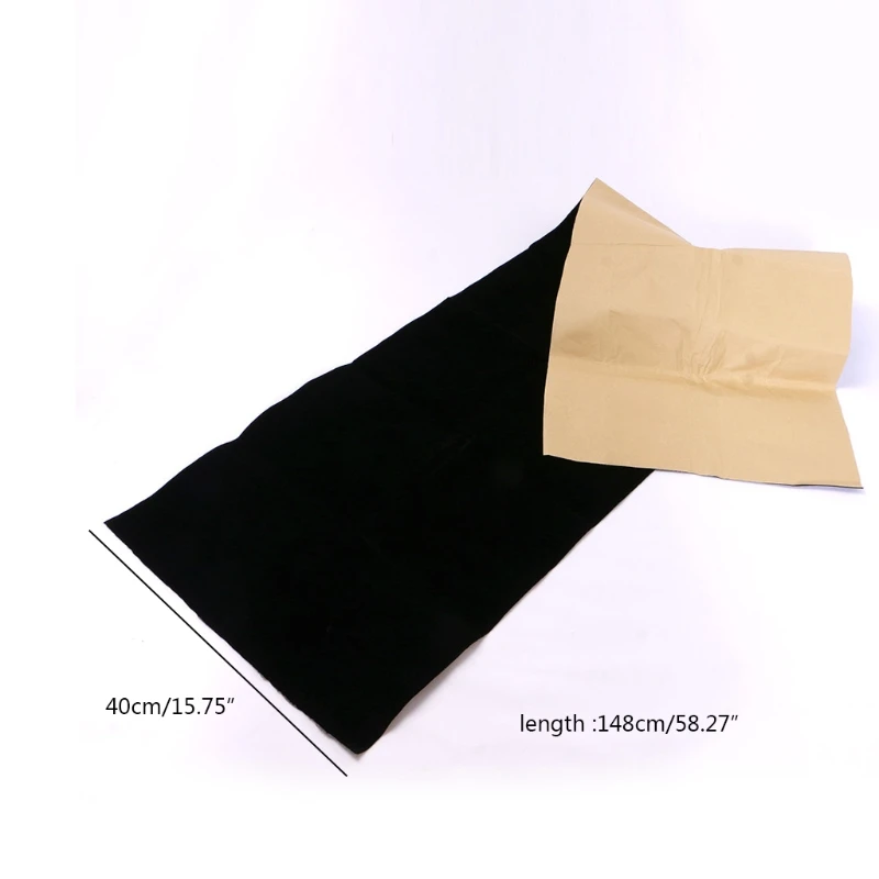 

1 Roll Self-adhesive Velvet Flock Liner Jewelry Drawer Contact Paper Craft DIY Peel Sticker Wallpaper Decoration