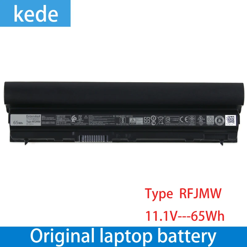 Kede Оригинальный аккумулятор для ноутбука RFJMW DELL Latitude E6320 E6330 E6220 E6230 E6120 FRR0G KJ321 K4CP5