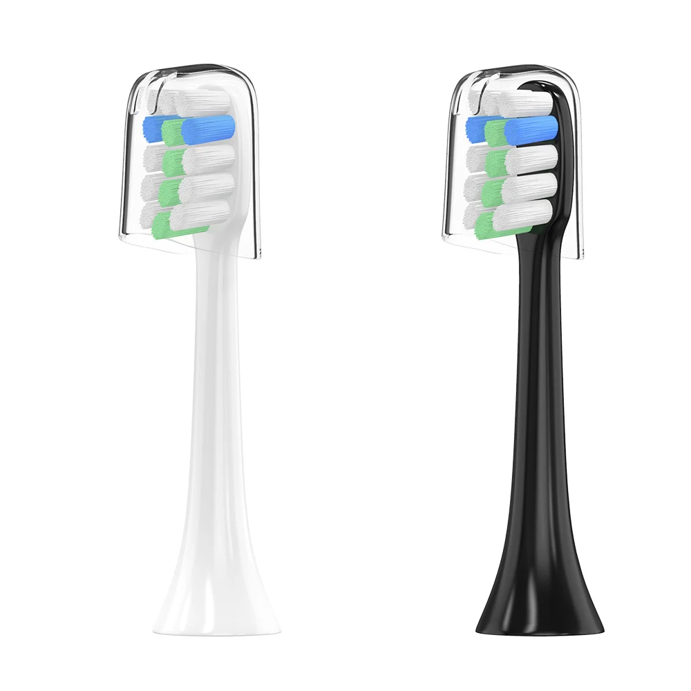 2pcs Насадка для зубной щетки для Xiaomi SOOCAS/SOOCARE X3 насадка для зубной щетки SOOCAS Xiaomi Mijia SOOCARE X3 электрическая насадка для зубной щетки - Цвет: 2pcs