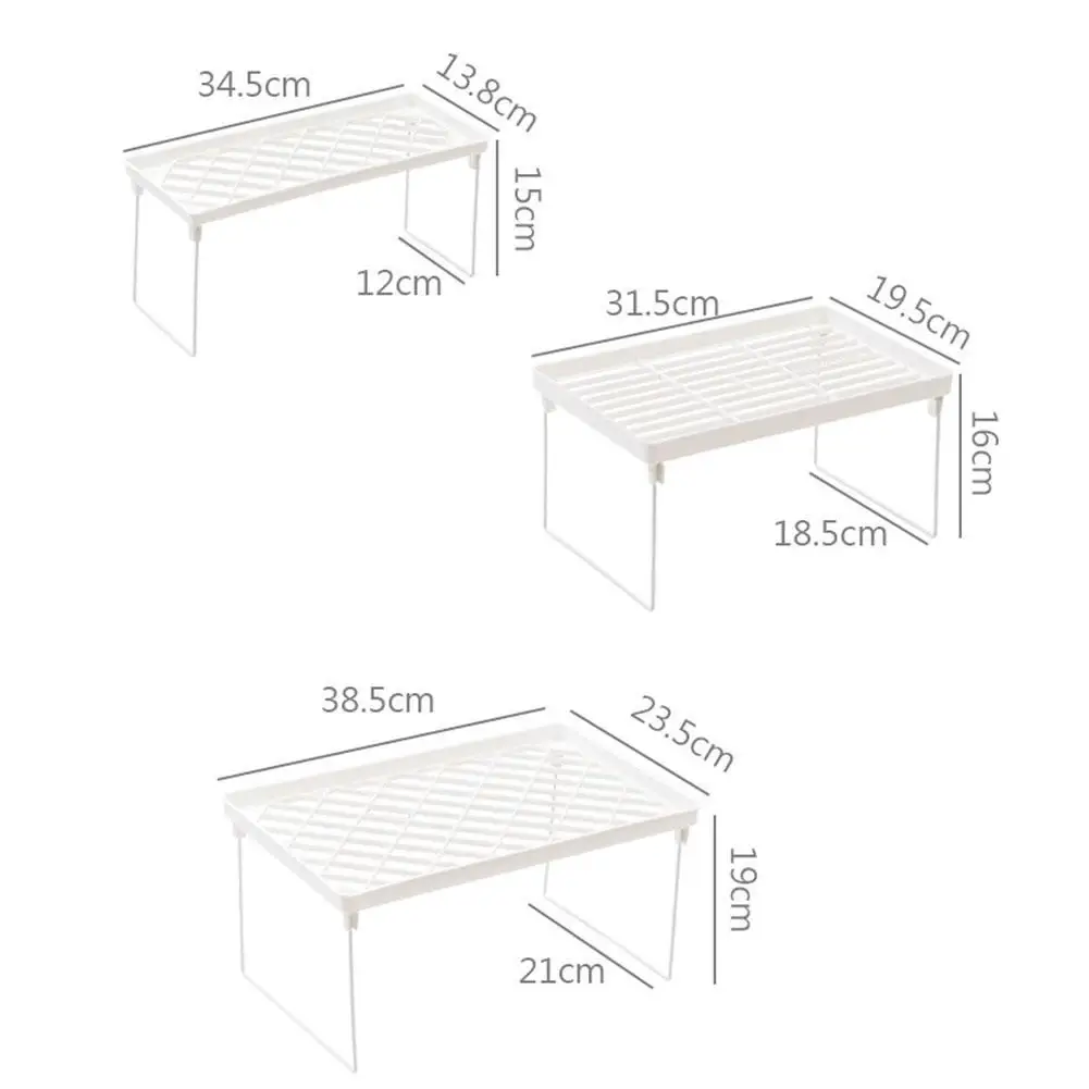 1PC New Home Closet Organizer Storage Shelf Cabinet Holders for Kitchen Rack Space Saving Wardrobe Decorative Shelves | Дом и сад