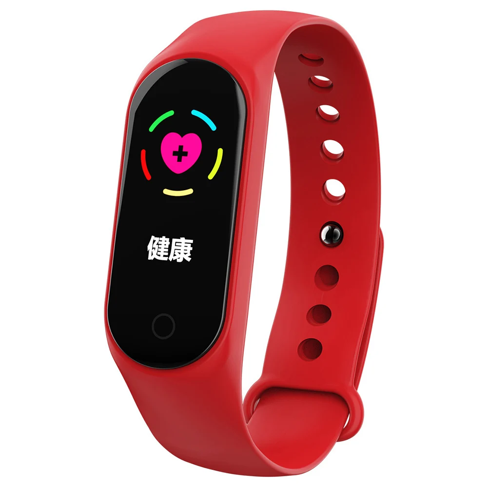 M4S waterproof smart bracelet heart rate oximeter step swimming health multi-function intelligent sports watch wrist | Мобильные