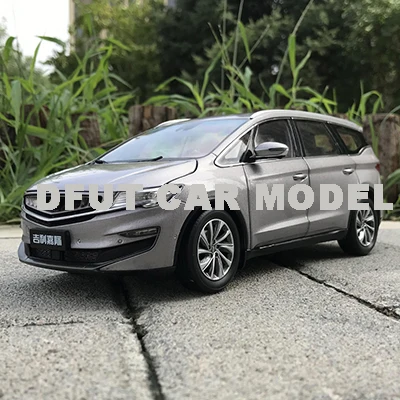 3 Литье под давлением 1:18 сплав игрушка с инерционным механизмом GEELY JIAJI MPV автомобиль модель детских игрушечных автомобилей авторизованный игрушки для детей - Цвет: 3