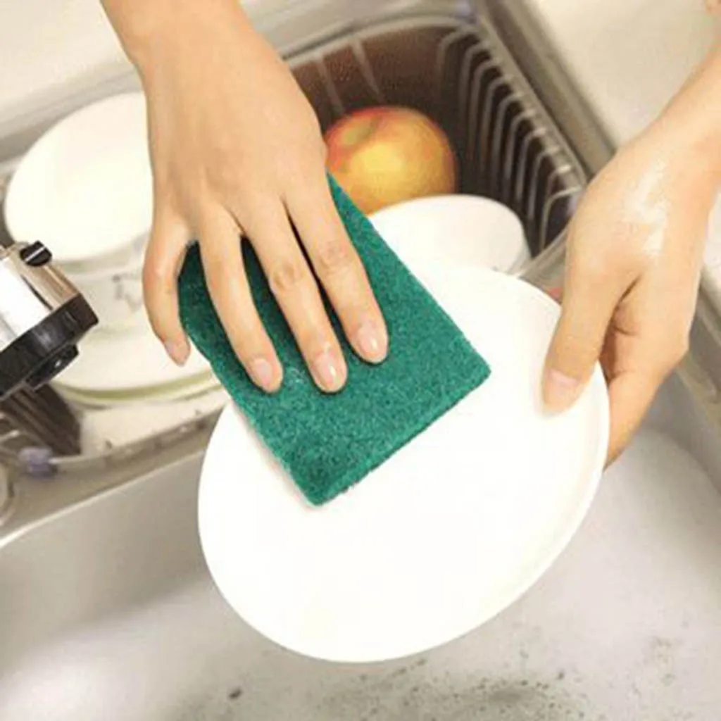 20 шт кухонная Наждачная Волшебная щетка для чистки и удаления пятен набор 2020