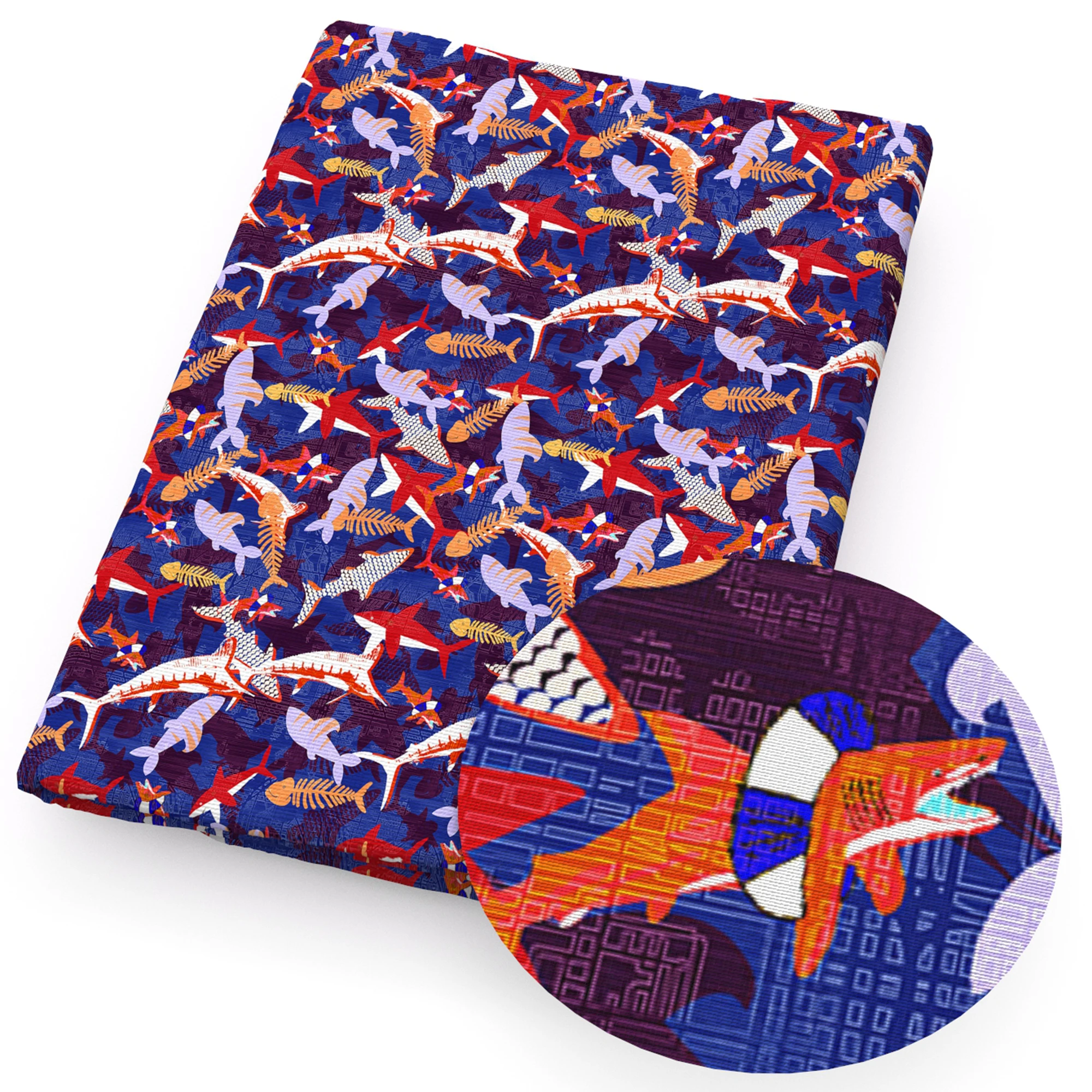 50*145 см чешуя Русалки для девочек полиэфирная ткань ткани детский домашний