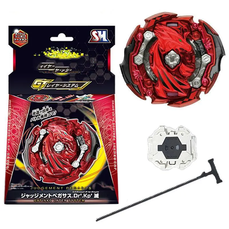 

Burst Superking GT B151-Red/Blue Spinning Top With Launcher Gyroscope Metal Fusion Toys For Children Birthday Gifts Kid Xmas