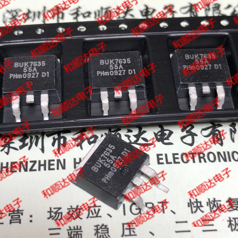 

10pcs / lot BUK7635-55A new stock TO-263 55V 35A