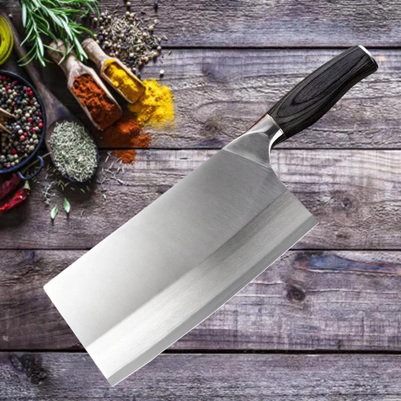 

9Cr15mov Stainless Steel Kitchen Slicing Knife Chef Knife Vegetable Cutter Meat Cleaver Chinese Knife Kitchen Cooking Tools