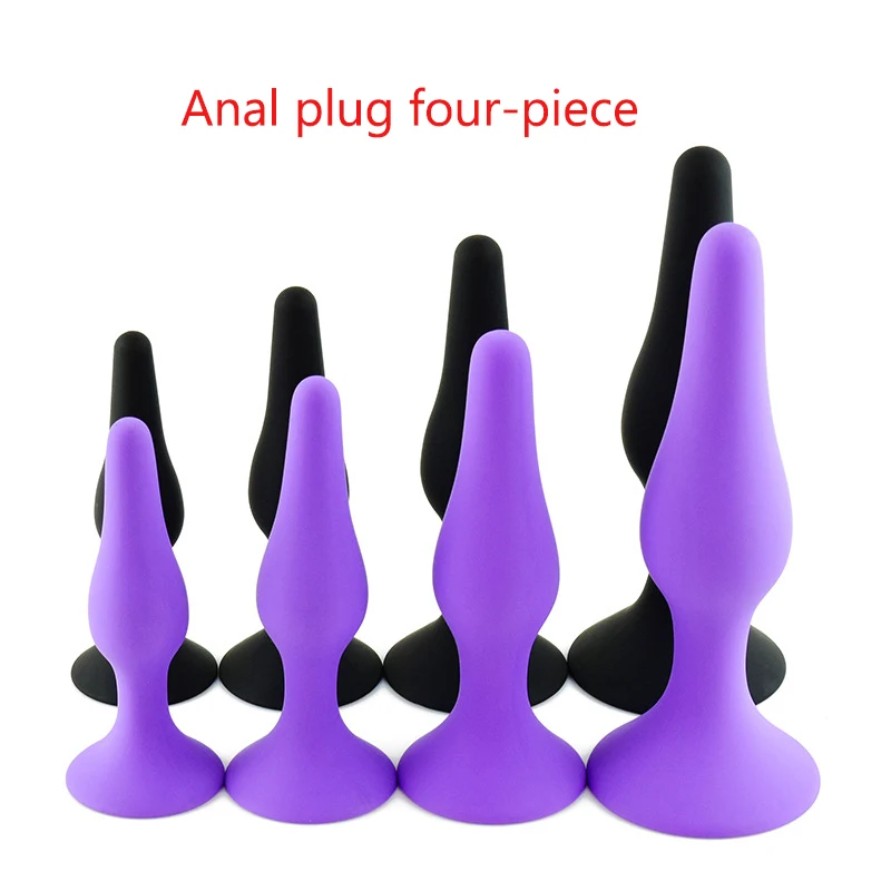 Украшение автомобиля 4 шт. силиконовая Анальная пробка устройство для анальной