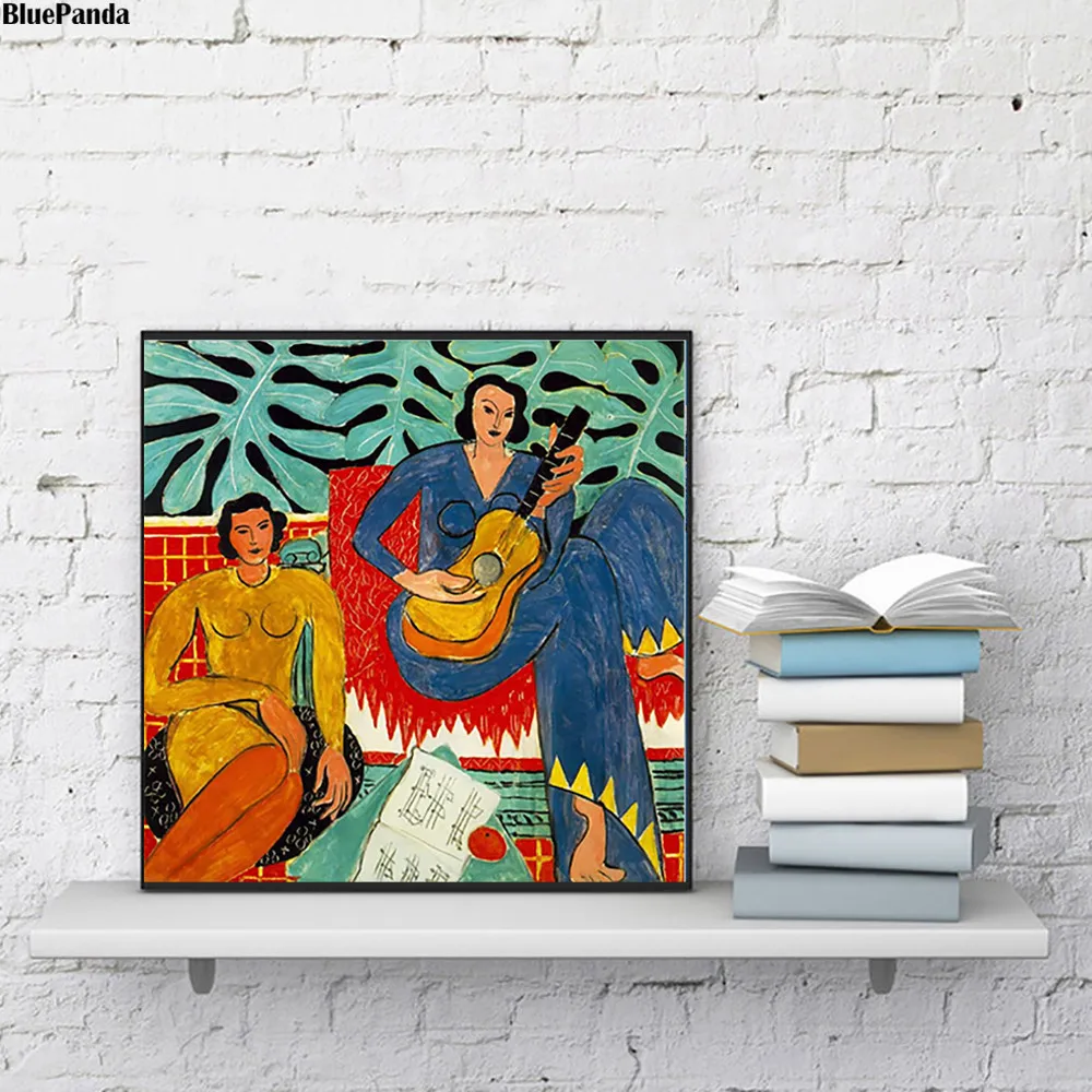 Matisses Music Poster Vintage Wall Art Canvas Prints Picture Modular Paintings For Living Room On The Home Decor | Дом и сад