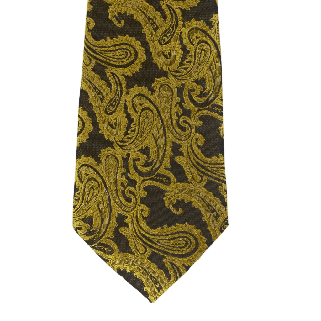 

2 Set Multi-Color Classic Mens PAISLEY NeckTie Handkerchief Matching Neck Tie
